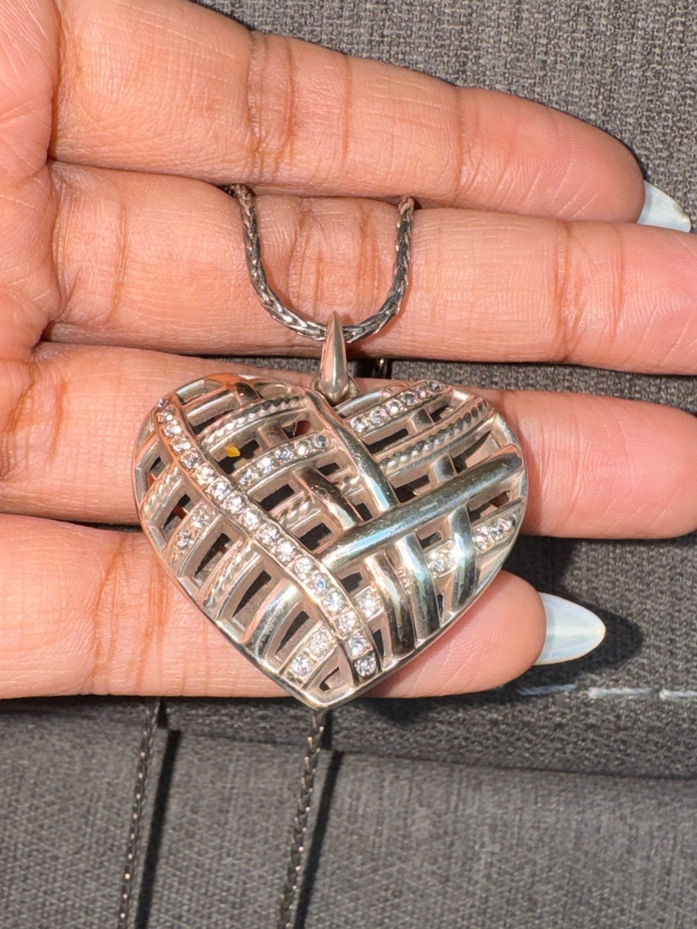 Brighton Neptune's Rings Convertible Reversible Heart necklace - Picture 11 of 13